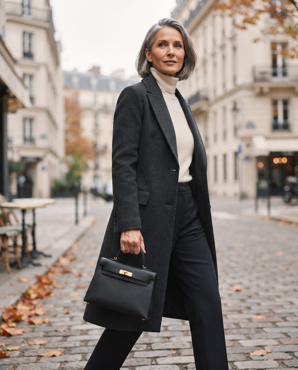 Le Milano 22 Black dans une rue de Paris